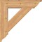 Ekena Millwork Traditional Traditional Smooth Bracket w/ Offset Brace, Western Red Cedar, 7 1/2"W x 30"D x 30"H BKT0806X30X30TRA01SWR - alternate 3